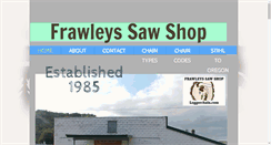 Desktop Screenshot of frawleyssawshop.com