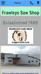 Mobile Screenshot of frawleyssawshop.com